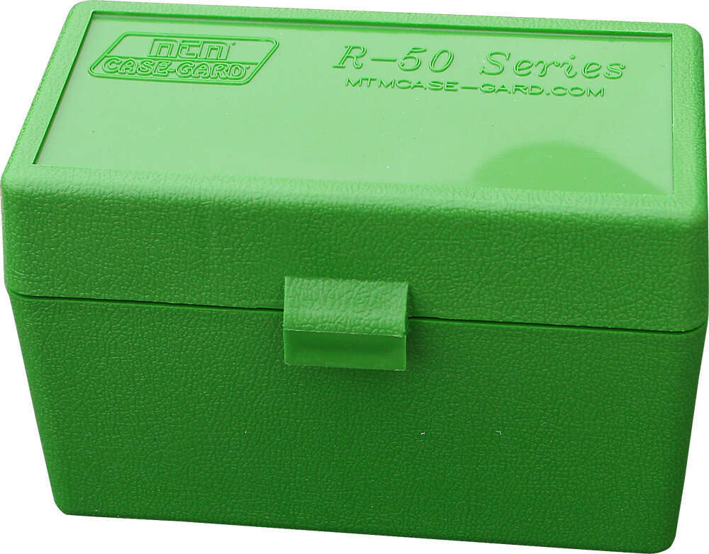 Misc. Accessories MTM Case Gard Ready Series MTM AMMO BOX 50 RD FLIP-TOP 270 WIN 30-06 25-06 GREEN